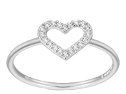 Heart Ring by M,by Monte Luna