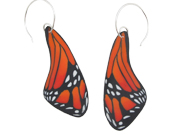 Butterfly Wing Earrings by Wanda Shum Designs 