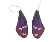 Butterfly Wing Earrings by Wanda Shum Designs 