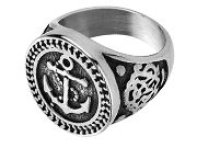 Mens Anchor Ring