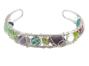 Multi-Stone Bracelet by White Lotus