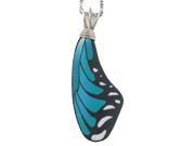 Butterfly Wing Pendant by Wanda Shum Designs 