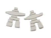 Inukshuk Earrings  by Argent Whimsy