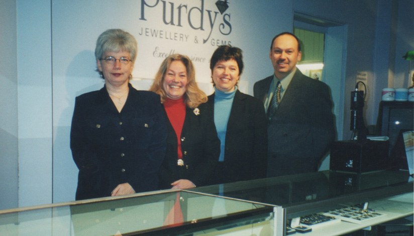 Our sales team grew to include Lorelei Franklin (Wright) and Linda Rivers, both of whom have stayed with us throughout the years.