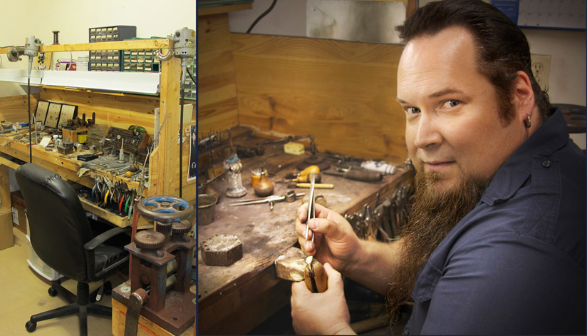 The Gardner family has done all of Purdys fine jewellery repairs in their off-site shop since 1985. In 2011, we welcomed Doug Gardner, second-generation goldsmith, into our store as part of our team. Now with his workshop here, all fine jewellery repairs are done on site. Customers have peace of mind knowing that their valuables do not leave the premises.